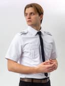 Сорочка Пилот Мужская с Коротким Рукавом