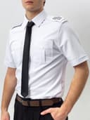 Сорочка Пилот Мужская с Коротким Рукавом